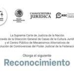 Reconocimiento por Participación en la Semana Nacional de la Mediación (México)